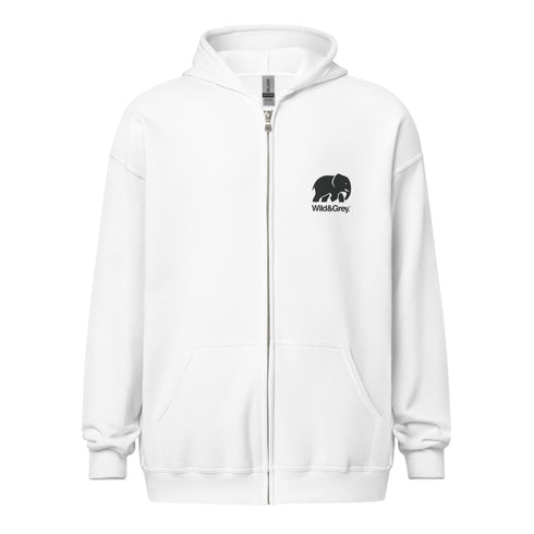 Elephant Stars - Full Zip Womens Hoodie